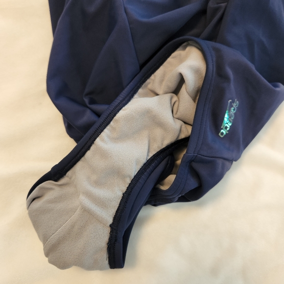 Speedo size 8 blue colorblock one piece swimsuit - Picture 8 of 8